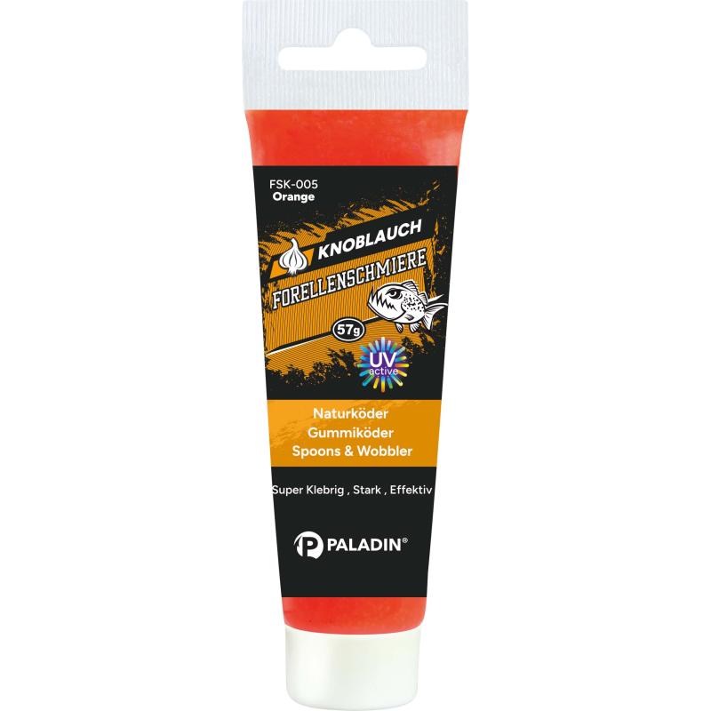Paladin Forellenschmiere Fluo Knoblauch Orange 57g