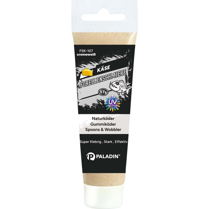 Paladin Forellenschmiere Fluo K&auml;se Wei&szlig; 57g