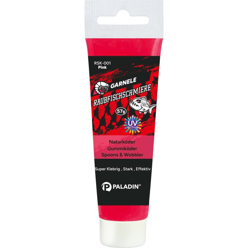Paladin Raubfischschmiere Fluo Garnele Pink 57g