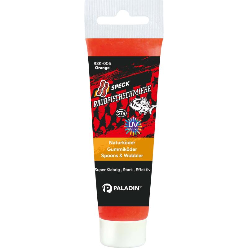 Paladin Raubfischschmiere Fluo Speck Orange 57g