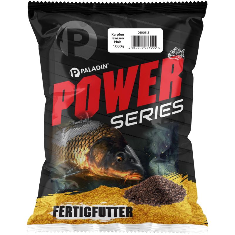 Paladin Grundfutter Power Karpfen-Brassen Mais 1.000g
