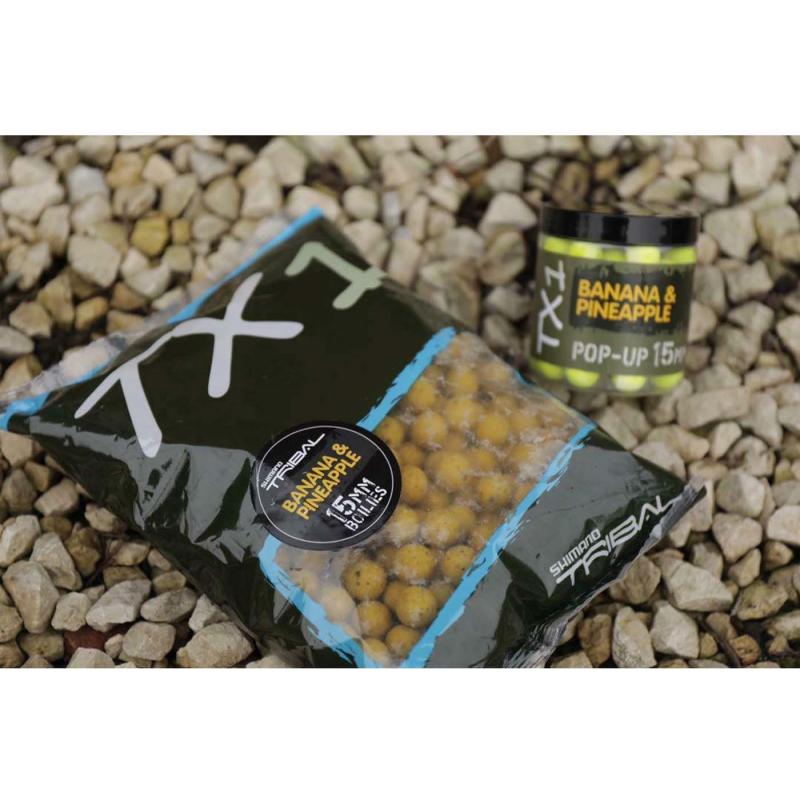 Shimano TX1 Banana & Pineapple Boilie 15mm, 1kg