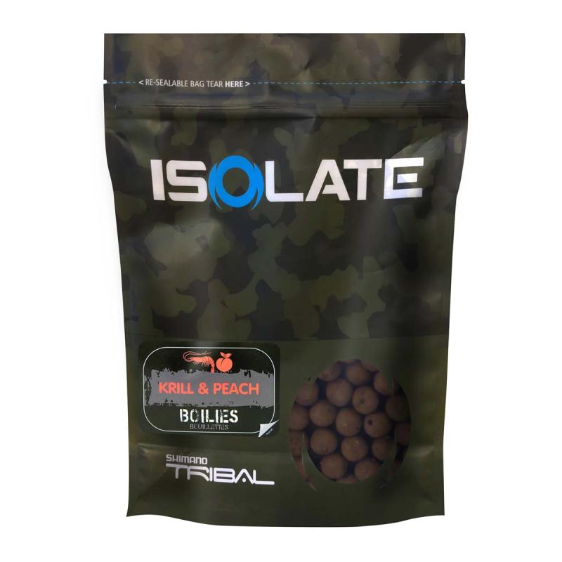 Produktbild Shimano Bait Iso. Boillie Krill Peach 10mm - 1kg