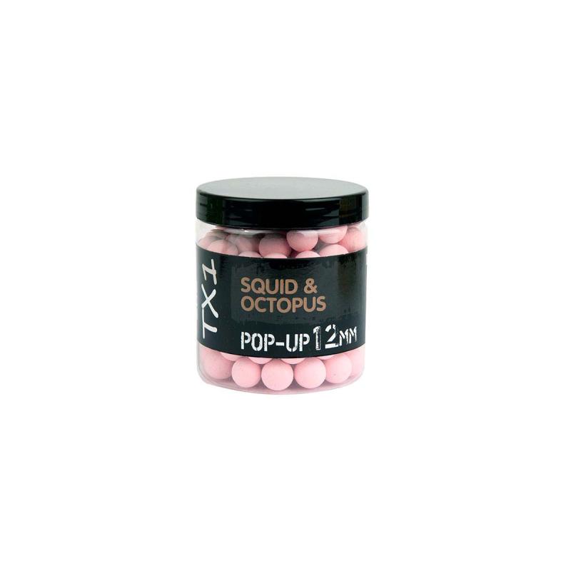 Shimano Bait TX1 Pop-Up Squid-Octopus 12mm - 50g Washed out Pink