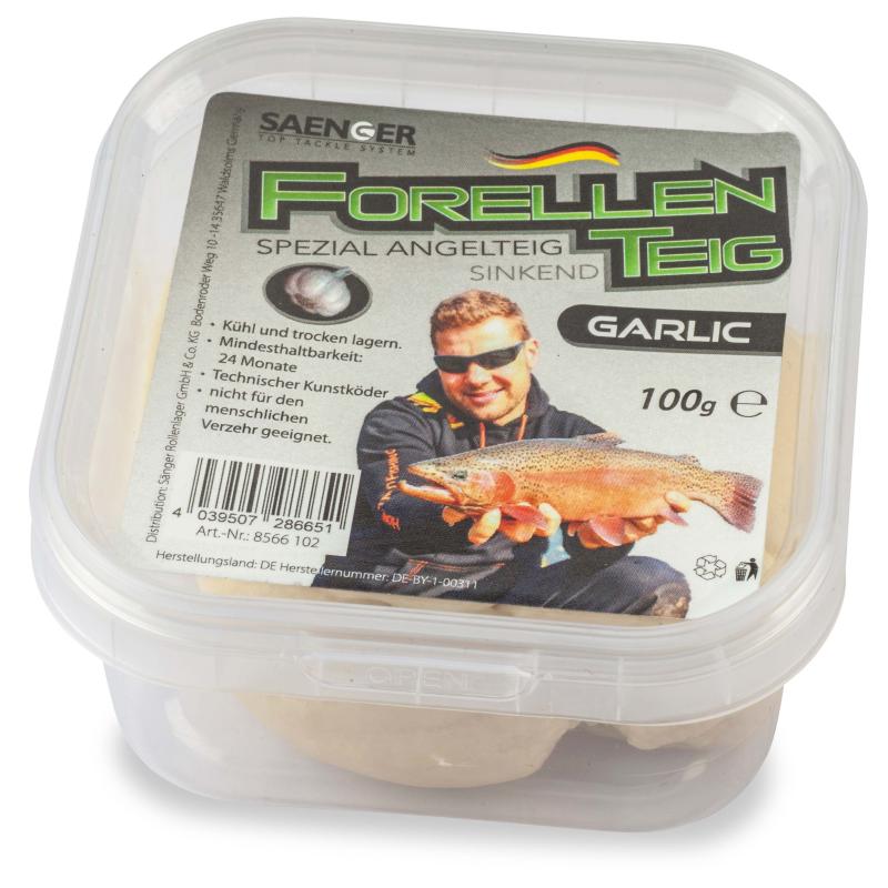 S&auml;nger Forellenteig 100g Garlic