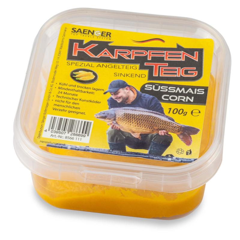 S&auml;nger Karpfenteig 100g S&uuml;&szlig;mais-Corn