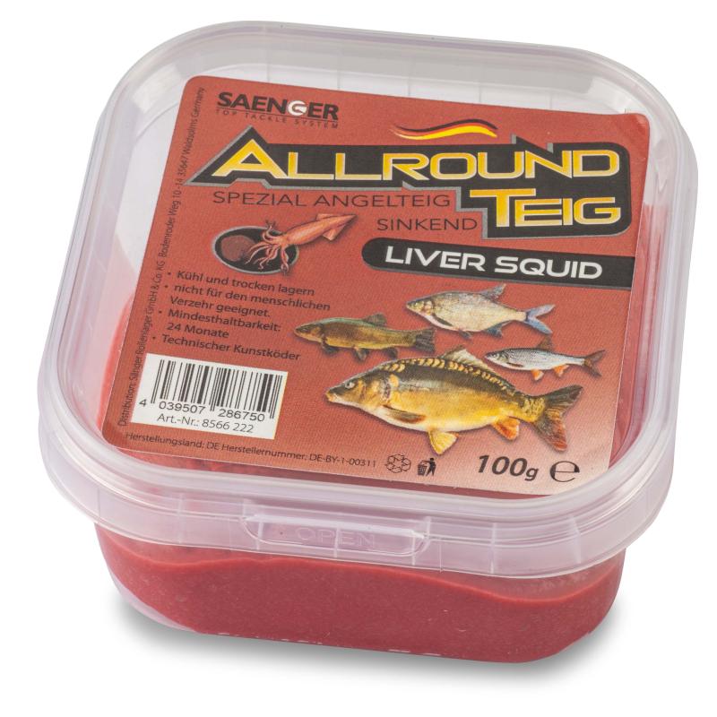 S&auml;nger Allroundteig 100g Liver Squid