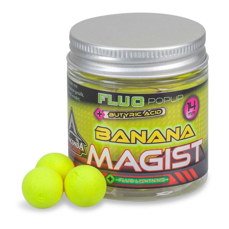 Anaconda Magist Mini Fluo Pop Up&acute;s 12mm/Banana