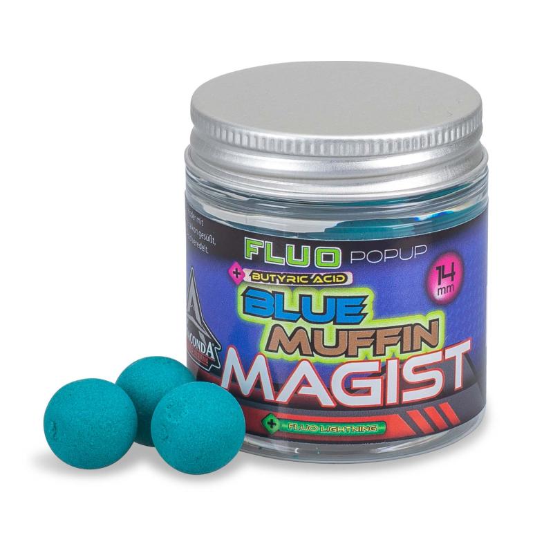 Anaconda Magist Mini Fluo Pop Up&acute;s 12mm/Blue Muffin