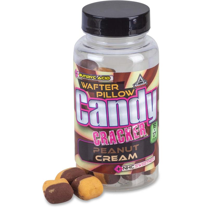 Anaconda Candy Cr. Wafter P. Peanut/Cre. 16x17mm/55g