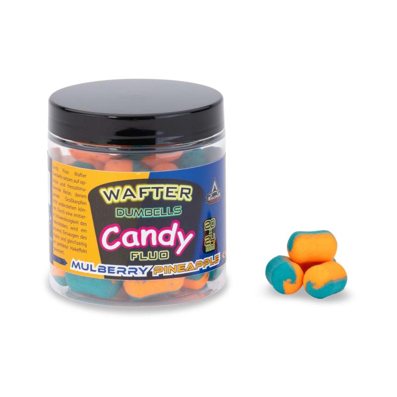 Anac Candyfl.Wafter Dumbells 20X24mm Pinea./Mulb.