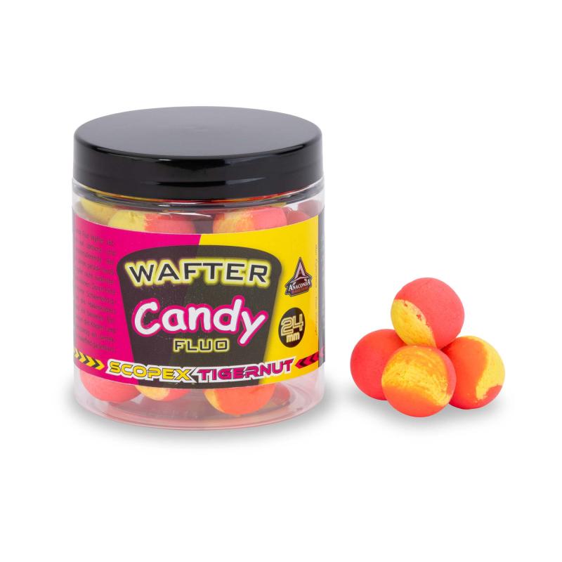 Anaconda Candy Fluo Wafter 16mm Scopex/Tigernut
