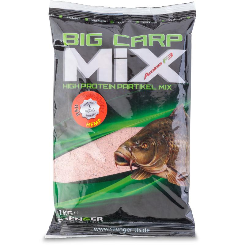 Produktbild S&auml;nger Amino F3 Big Carp Mix Red Strawb.