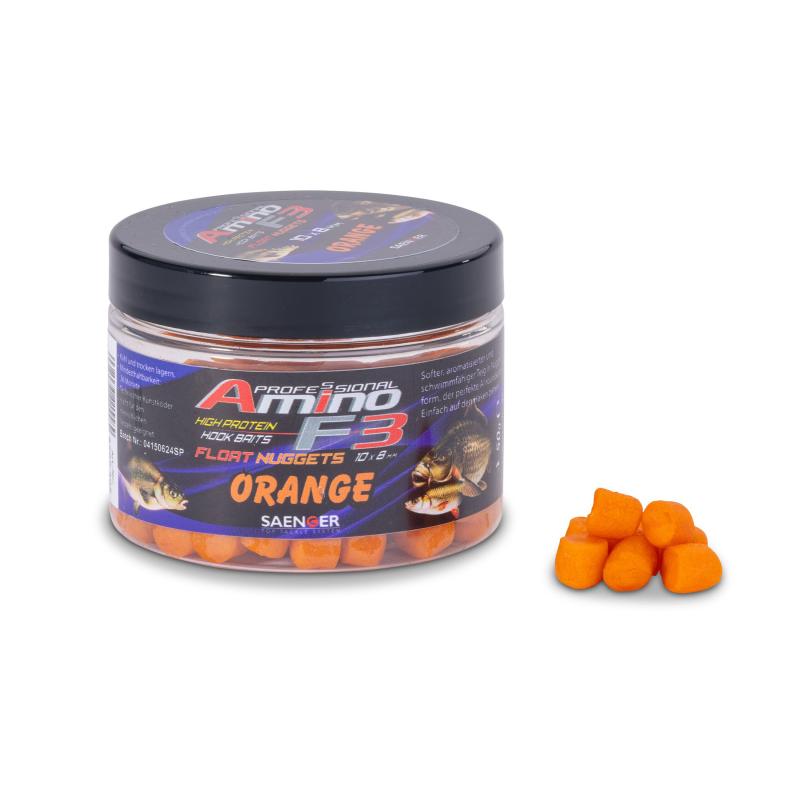 S&auml;nger Amino F3 Mini Float Nuggets Orange 50g/8x6mm