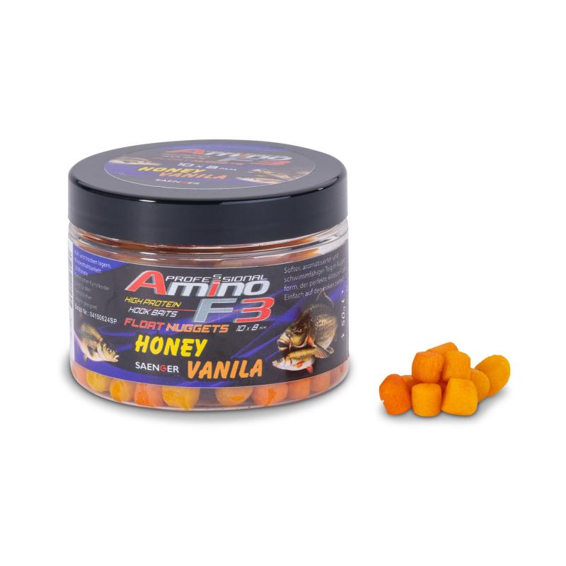 S&auml;nger Amino F3 Mini Float Nuggets Honey Vanilla 50g/8x6mm