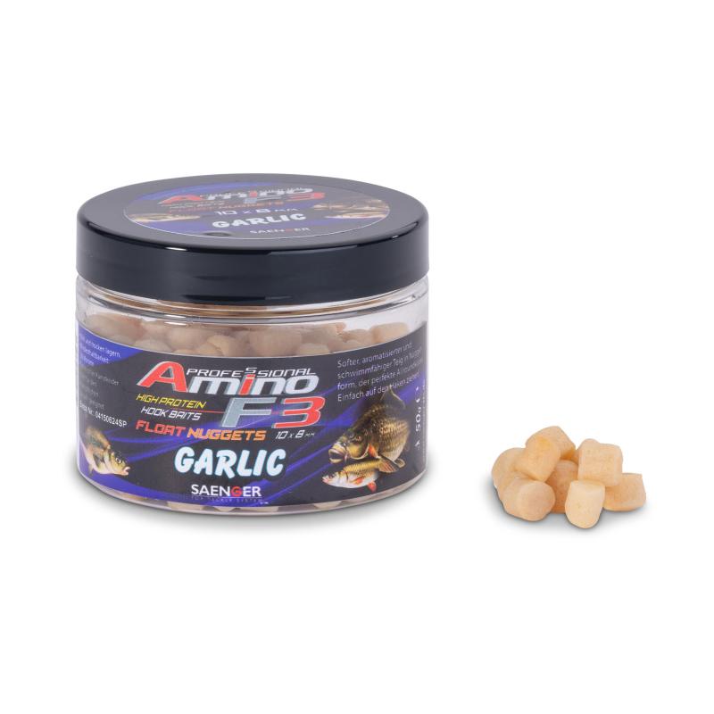 S&auml;nger Amino F3 Mini Float Nuggets Garlic 50g/8x6mm