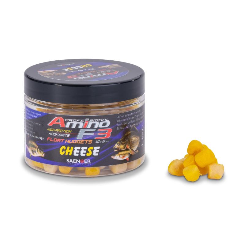 S&auml;nger Amino F3 Mini Float Nuggets Cheese 50g/8x6mm