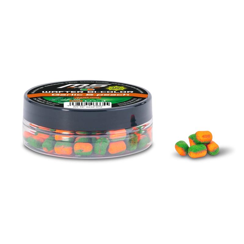 MS-RANGE Wafter Bi-Color Dumbells 7 x 10mm Garlic & Peach