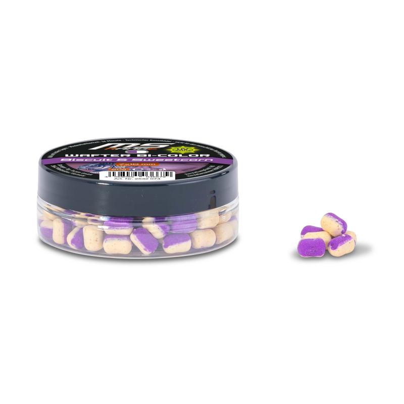 MS-RANGE Wafter Bi-Color Dumbells 7 x 10mm Bisquit & Sweetcorn