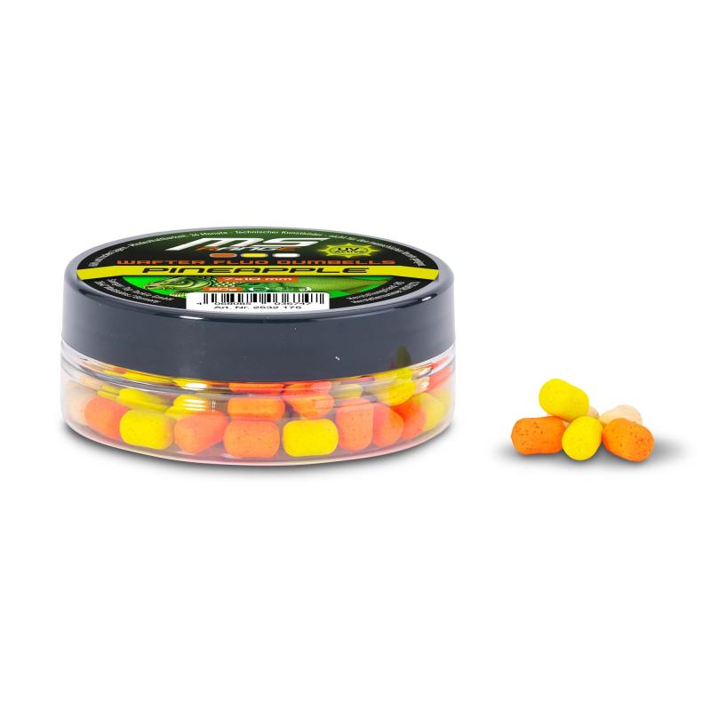 MS-RANGE Wafter Fluo Dumbells  Mix 7 x 10mm Pineapple