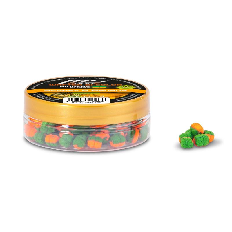 MS-RANGE Ringers shape Wafter Bi-Color 7 x 8 mm Scopex & Banana