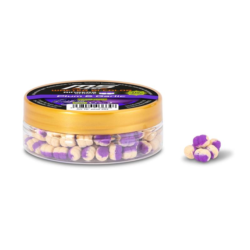 MS-RANGE Ringers shape Wafter Bi-Color 7 x 8 mm Plum & Garlic