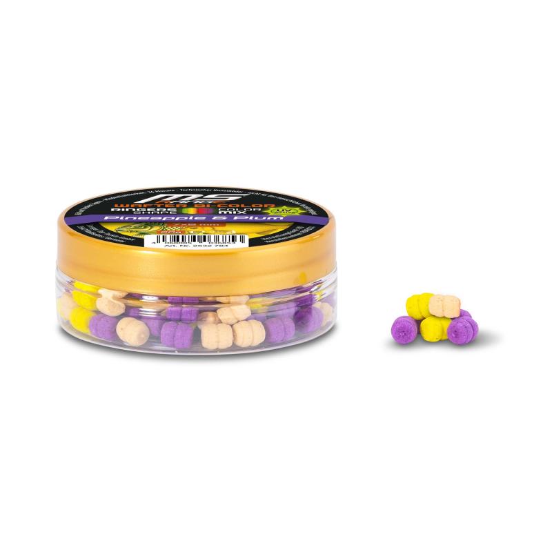 MS-RANGE Ringers shape Wafter Mix 7 x 8 mm Pineapple & Plum