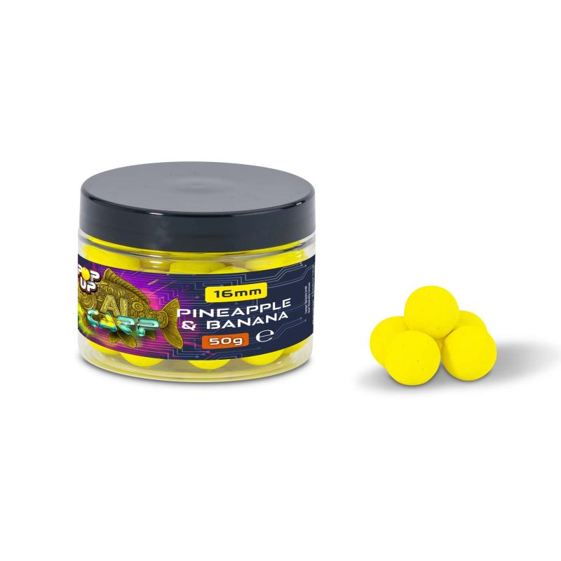 ANACONDA AI Carp Pop Up&acute;s Pineapple & Banana 50g/16mm
