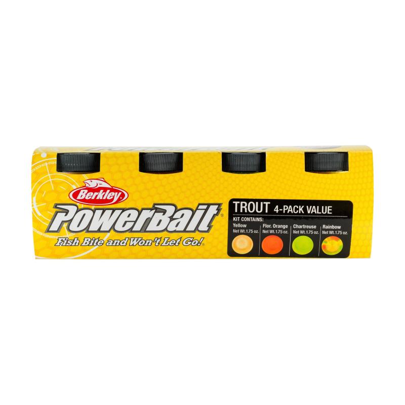 Berkley Trout Bait Assortment 4er PACK