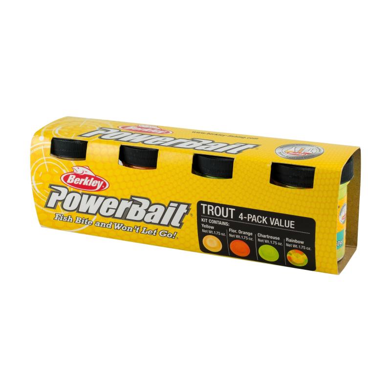 Berkley Trout Bait Assortment 4er PACK