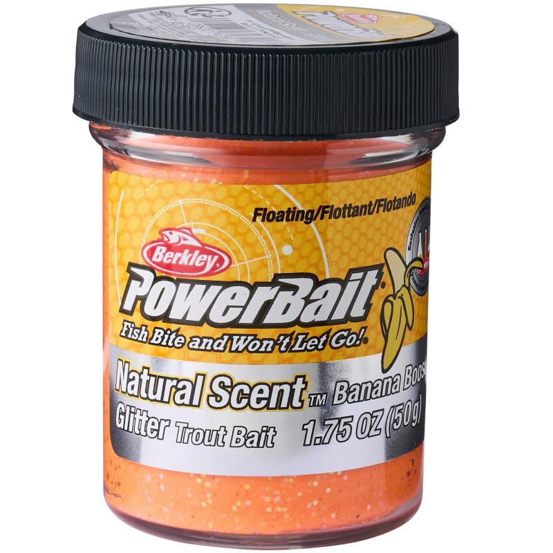 Berkley Powerbait&reg; Eu Trout Bait Fruits Banana Fluo Orange