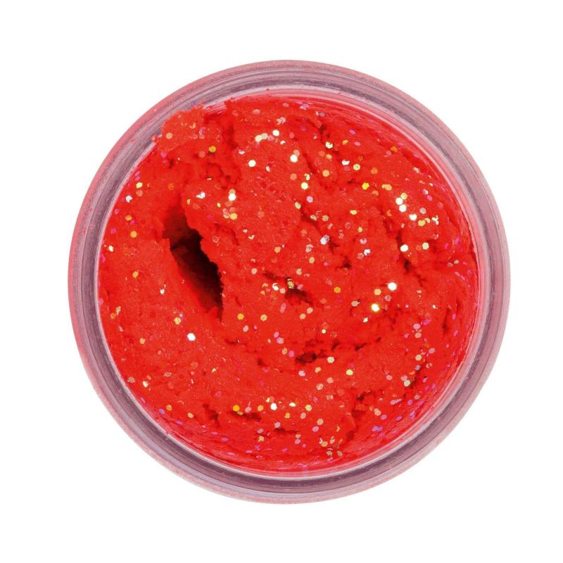 Berkley Powerbait&reg; Eu Trout Bait Glitter Sinking Salmon Egg Red