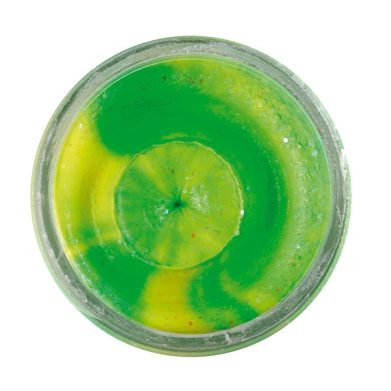 Berkley Powerbait&reg; Eu Trout Bait Glitter Fluo Green/Yellow