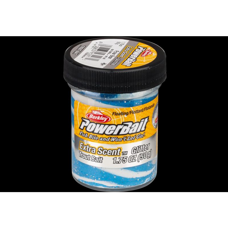 Berkley Powerbait&reg; Eu Trout Bait Glitter Swirls Polar Bear