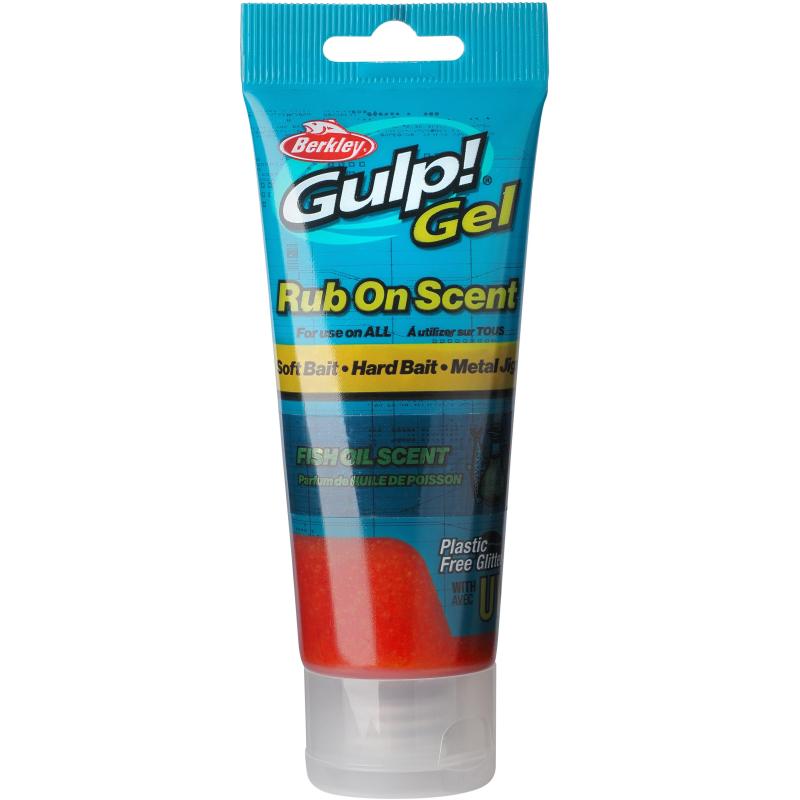 Berkley Gulp Gel 80Ml - Fishoil Orange Silvr Flk