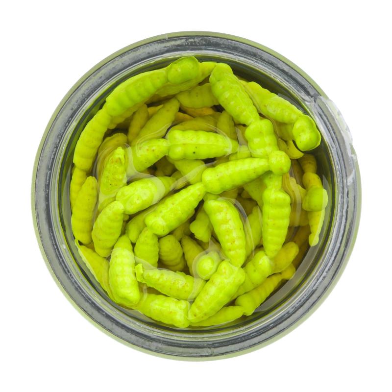 Berkley Gulp! Alive! Waxies Chartreuse 1cm