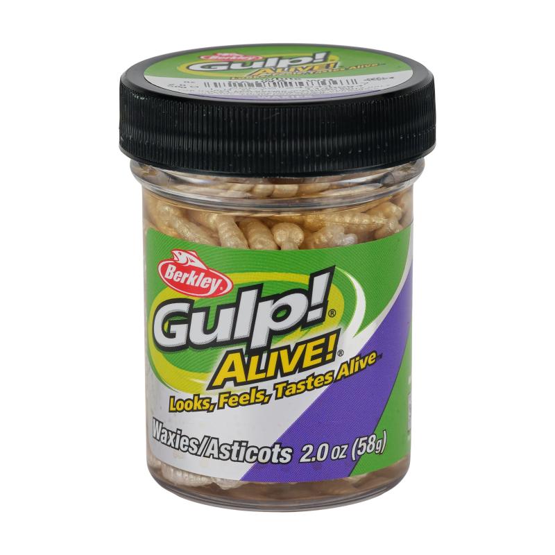 Berkley Gulp! Alive! Waxies White 1cm