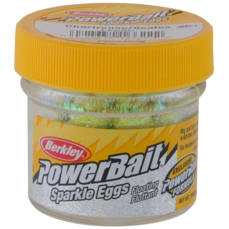 Berkley Power Eggs Chartreuse Scales