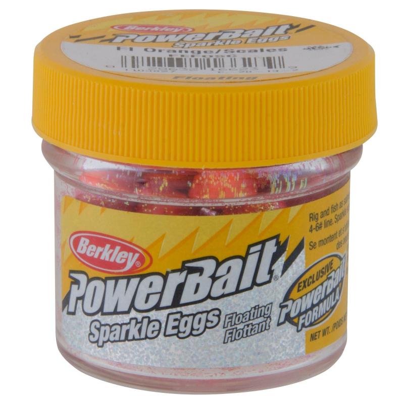Berkley Power Eggs Fluo Orange Scales