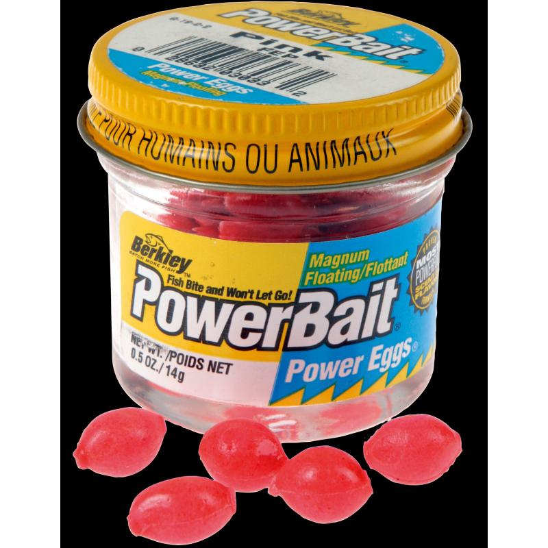 Berkley DOUGH Eggs FLOATING Magnum FEP Pink