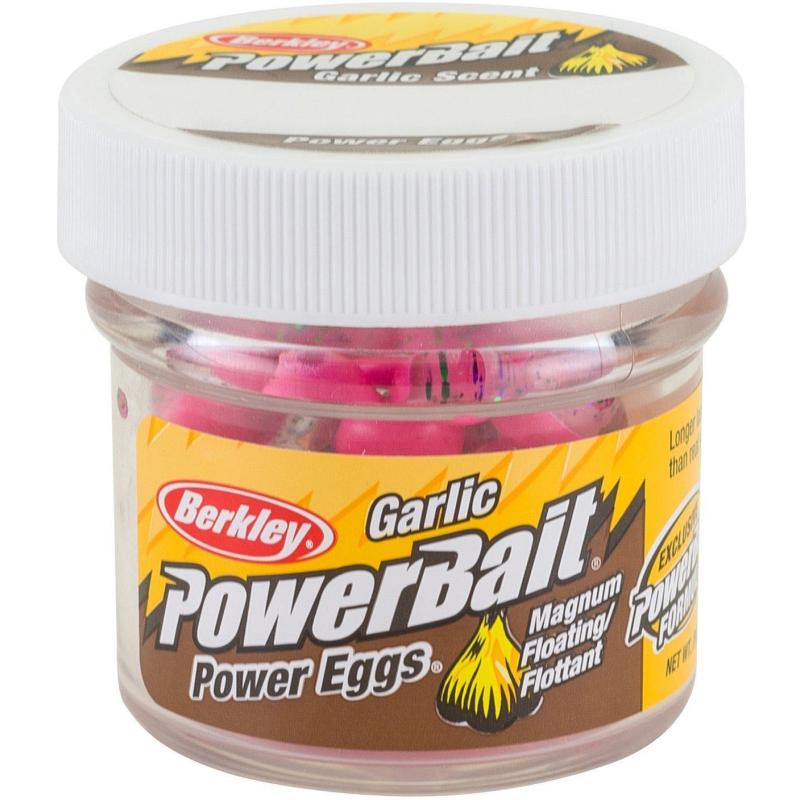 Powerbait Floating Eggs Garlic Pink 14g