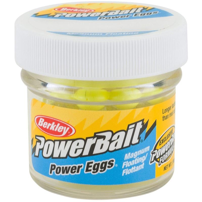 Berkley PEFM-CSFY PWR EGG FLTG MAG CLRSLVR-FLYLW 14g