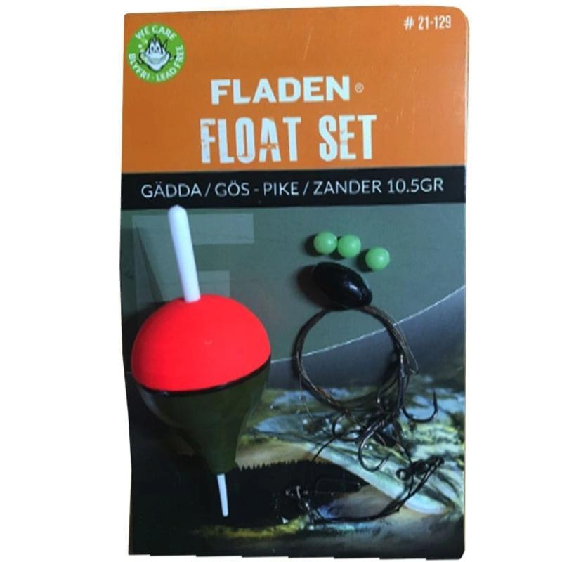 Fladen Pike set 10.5g float wire leader sinker hooks & beads