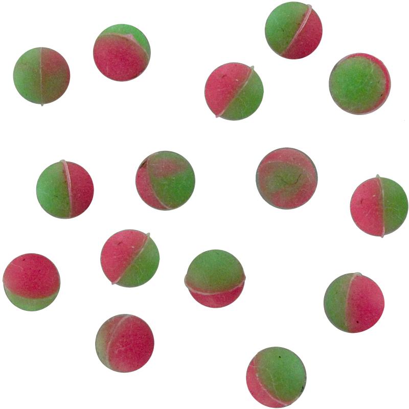 JENZI Soft Bead lum.15/SB green/pink 6mm