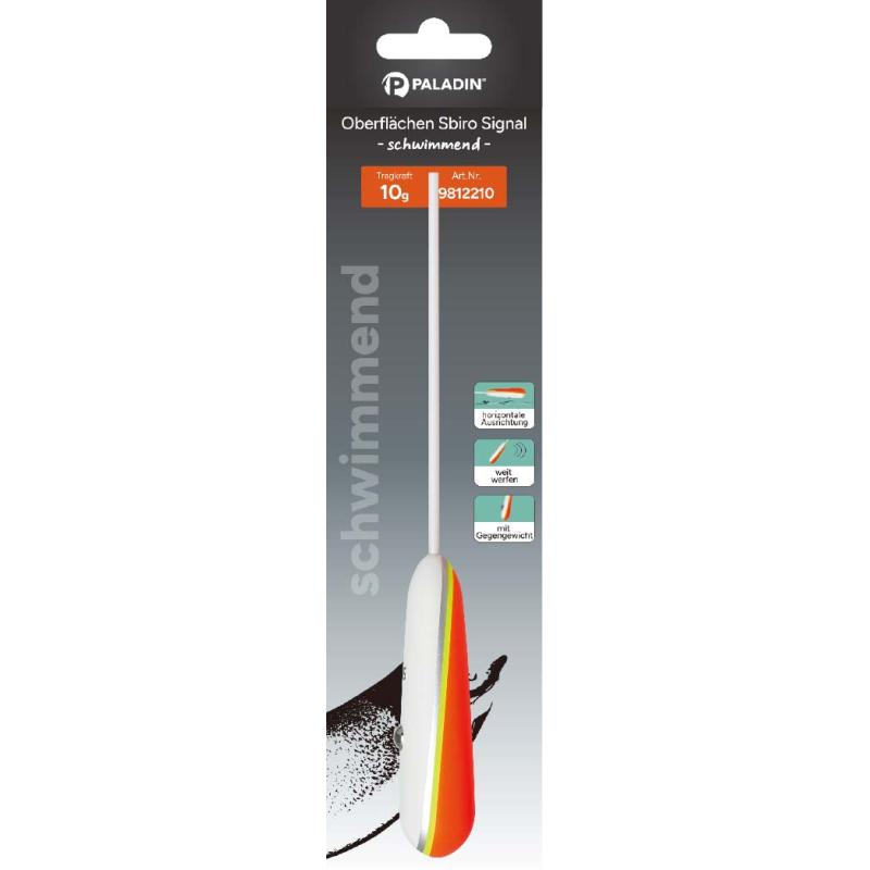 Paladin Oberfl&auml;chen Sbiro Signal schwimmend 10g 17cm
