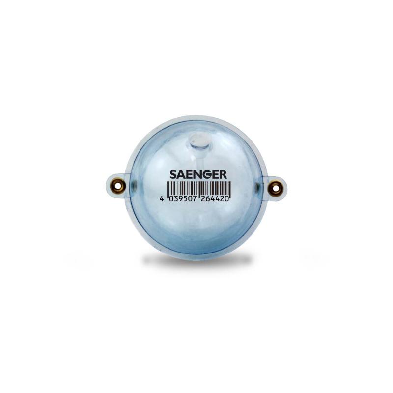 S&auml;nger SAE Wasserkugel m. Metall&ouml;sen transparent &Oslash;47mm