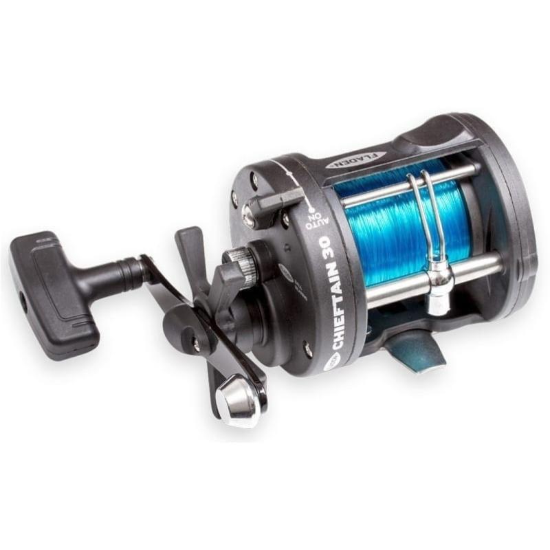 FLADEN Chieftain 30 LW graphit with line 270m 0.45mm