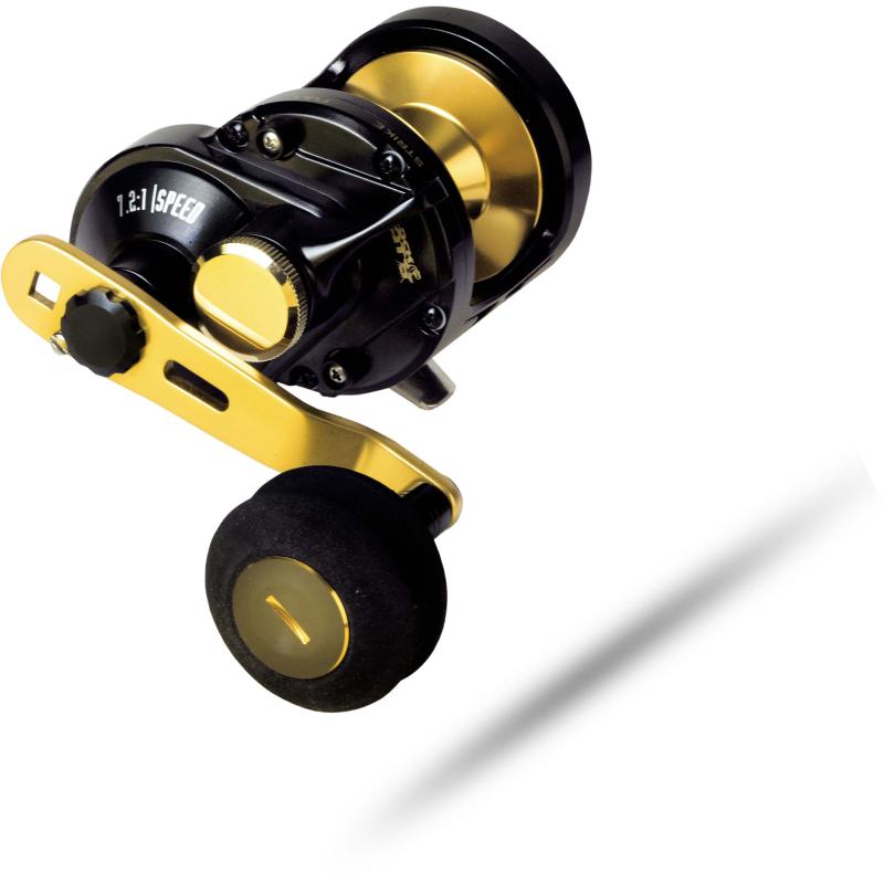 Black Cat Battle Cat Vertical Modell: 710 LH &middot;  Kugellager: 7 &middot;  345m/ 0,25mm &middot; Bremskr. 15kg / 33lb