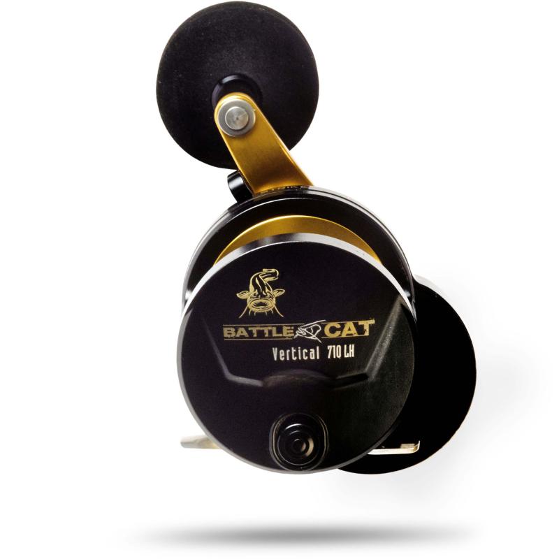 Black Cat Battle Cat Vertical Modell: 710 LH &middot;  Kugellager: 7 &middot;  345m/ 0,25mm &middot; Bremskr. 15kg / 33lb