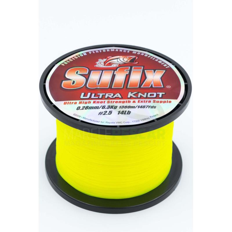 Sufix Ultra Knot O.Yellow 0,28mm 1360m